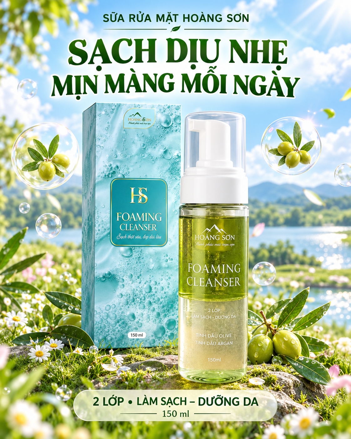 Sữa rửa mặt Hoàng Sơn